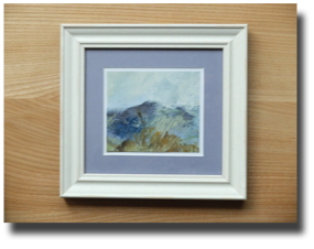 Example of small frame for sketch in oils