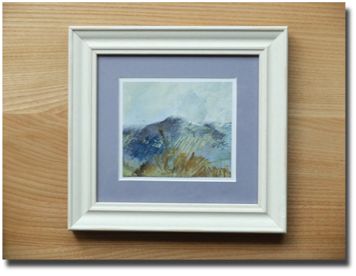 Example of small frame for sketch in oils