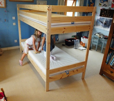 Climbing Wall Bunk Bed